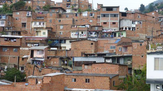 ein Armenviertel ....