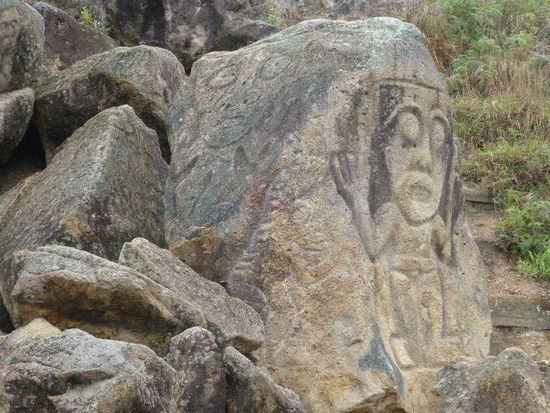 Beim genauen Hinsehen entdeckt man 2 Bildnisse