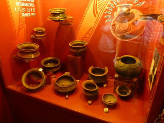 im kleinen angeschlossenen Museum