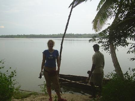 MIt dem Boot im HIntergrund gings los...