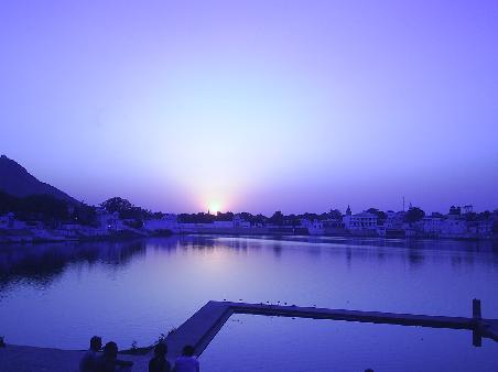 Ein weitreres Bild der Serie "schoene Sonnenuntergaenge in Indien"