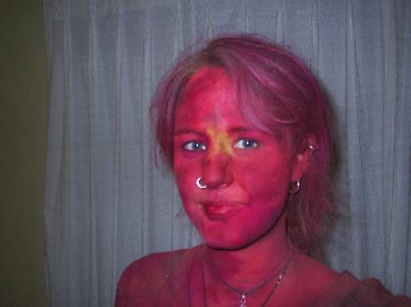 SO sieht man nach Holi aus