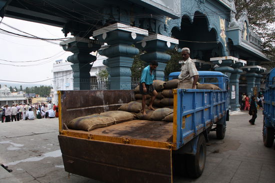 So werden die Haare abtransportiert, ...