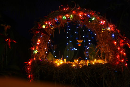 Es weihnachtet sehr in Varkala.