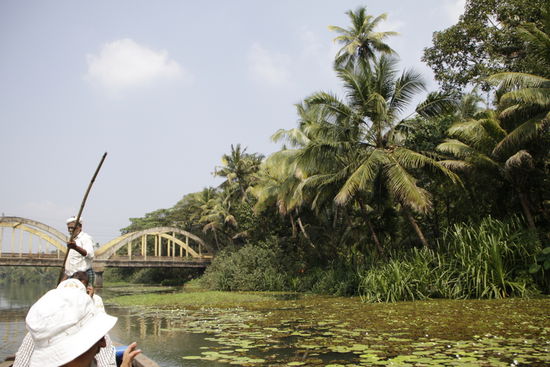 Start der Backwaters-Tour.