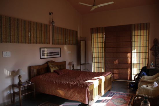 Unser Zimmer im Pench Nationalpark.