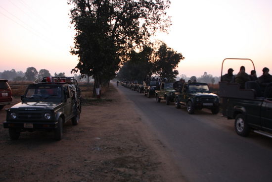 Wir sind nicht die einzigen, die rein wollen.