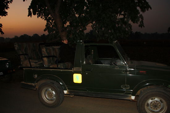 Die Sonne geht schon auf.