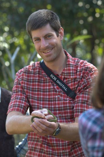 Erich hat die Kleine.