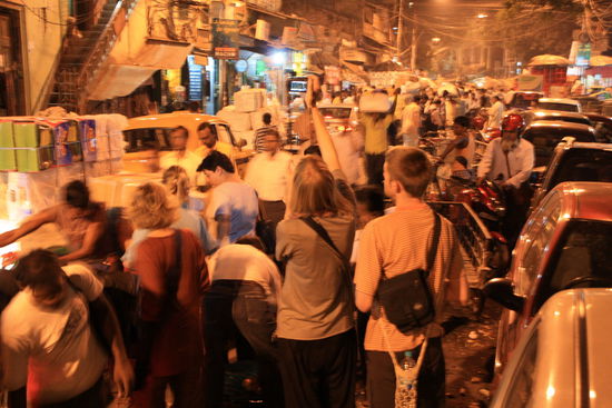 Markt-Alltag: Die Geraeusche und Gerueche muss man sich halt vorstellen.
