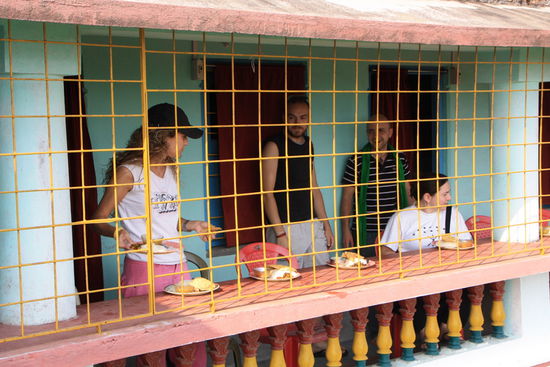 Fuetterung der Raubtiere.