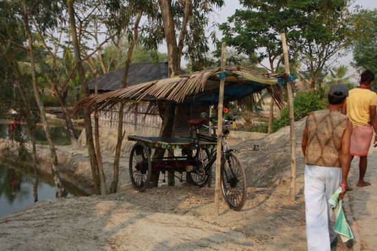 Eine eigene Garage fuer das Fahrrad: Da kann nicht einmal Markus mithalten - oder?