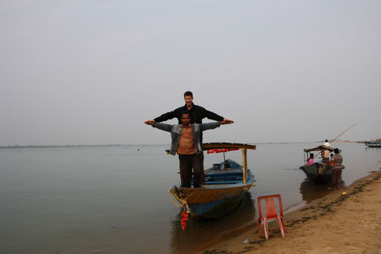 Titanic: Das Wunschbild von Pradip.
Abgesoffen sind wir dann zum Glück doch nicht.