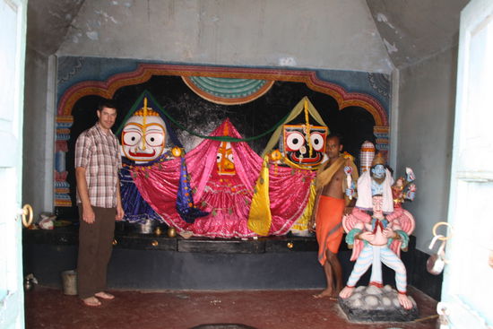 Jagannath-Mandir: Die kleine Ausgabe am Strand.