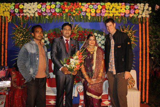 Trotz der Fahrt sorgte es noch für Freude.