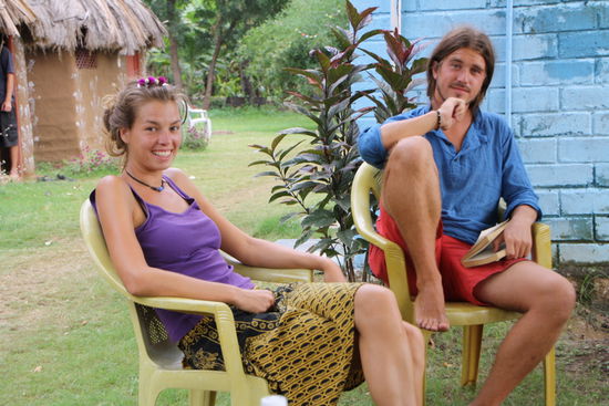 Sophie und Baldwin aus Belgien. Sind schon einige Zeit unterwegs und inzwischen schon in Kuala Lumpur.