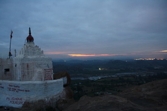 Die Sonne versteckt sich noch...