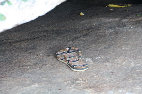 ... der bei genauerem hinschauen doch nur ein alter Flipflop ist.