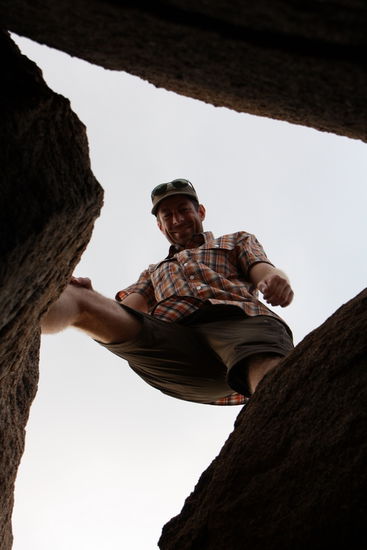 Mann war das hoch ...