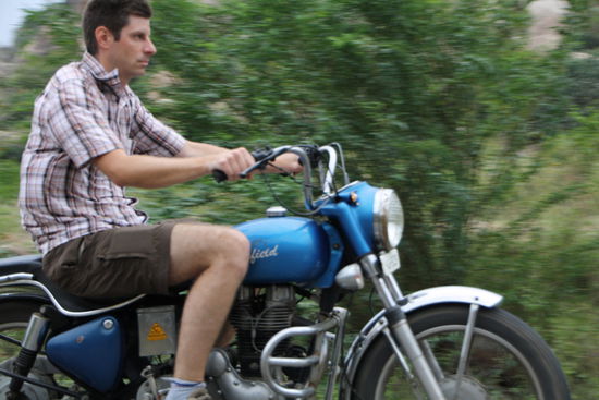 ... und der war einfach zu schnell für den Fotografen.