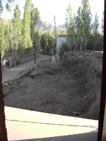 blick vom balkon
ohne gelaender