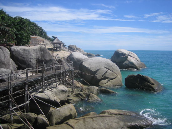 Der Weg zu unserem Lieblingsrestaurant