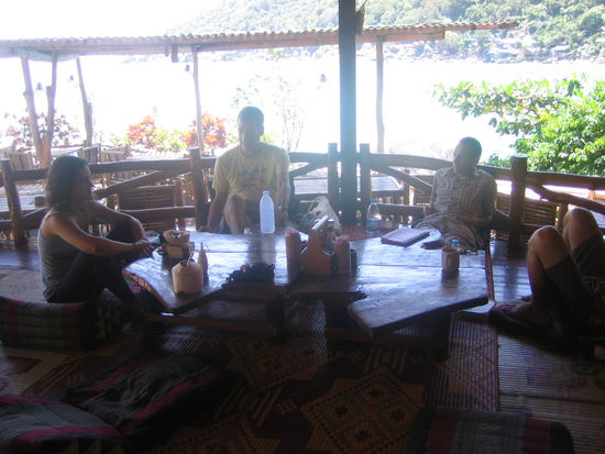 In gemütlicher Runde