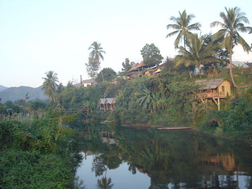 "Seitengasse" von Vang Vieng