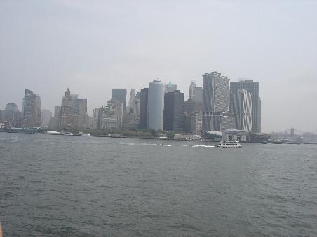 Blick auf Manhattan