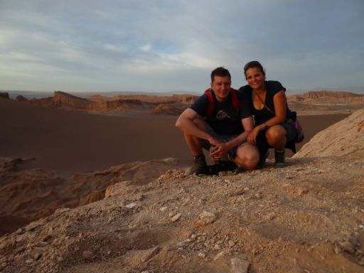 Valle de la Luna - angeblich wie auf'm Mond
