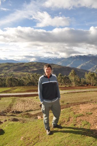 Im Sacred Valley - im Hintergrund schneebedeckte 6000er