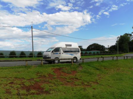 Unser Camper in den Tamborine Mountains