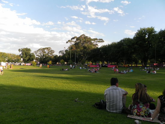 noch ist es nicht so voll...