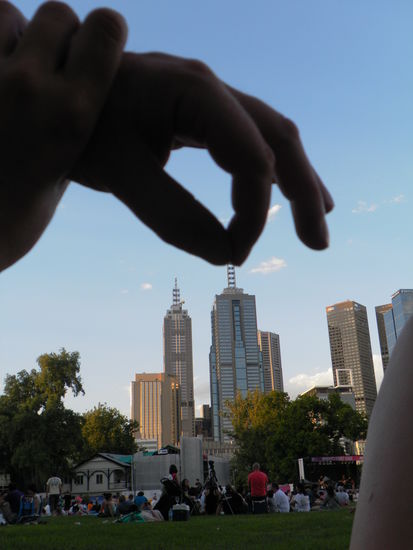 So, jetzt noch schnell die Skyline aufstellen