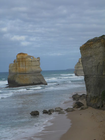 hier ein erster Blick auf die Twelve Apostels