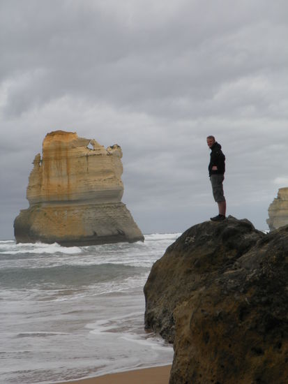 immer schön aufpassen, sonst ist der Landweg plötzlich abgeschnitten und es gibt kein zurück mehr...oder zumindest nasse Füße