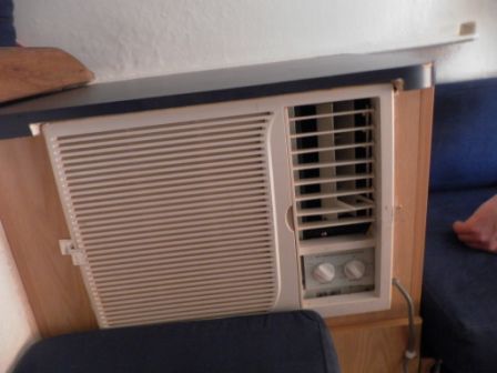 ...Klimaanlage im Wohnraum...