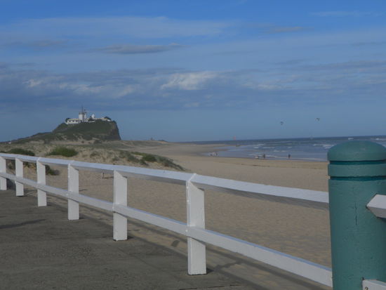 Nobbys Beach in Newcastle
