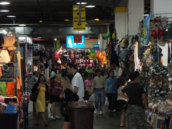 Weihnachtsshopping in China Town - was für ein Gewusel