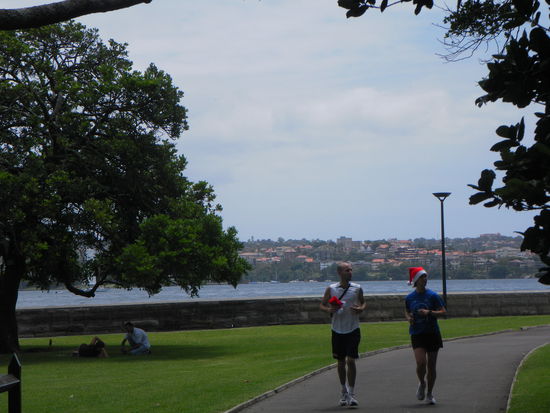 Stilechtes Joggen an Weihnachten