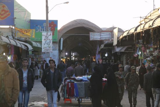 Eingang zum alten Basar in Kerman