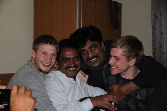 Nick, Karim, Babba, Martin