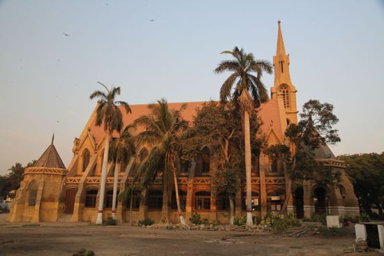 Oase der Ruhe mitten in der dreckigen Metropole Karachi