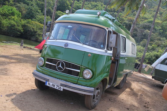 Esperanza:  Einziges Fahrzeug, das älter als Berta war