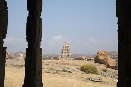Hampi, die große Pyramide