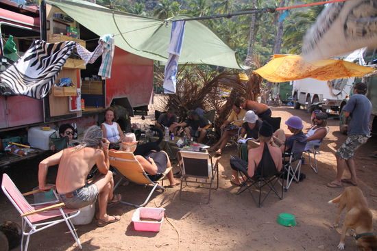 Hutparty zum Abschied unserer Nachbarn Till &amp; Amelie