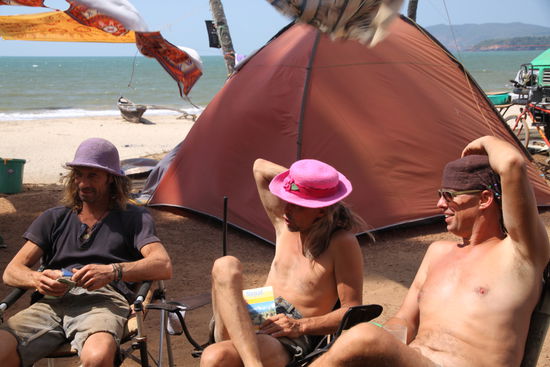 Drei Denker: Patrick, Frank und Till (v. l. n. r.)