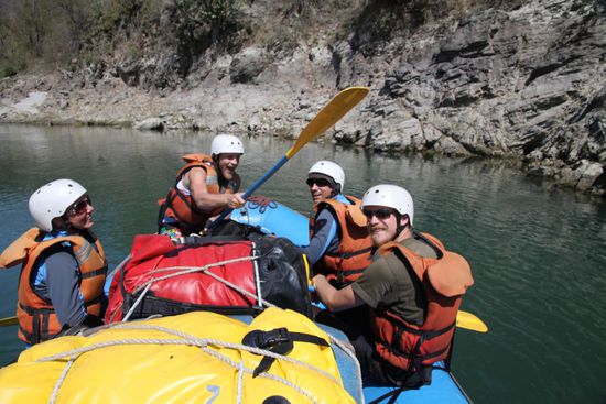 Hélène, Nick, Laurant, Martin (v. l. n. r.)