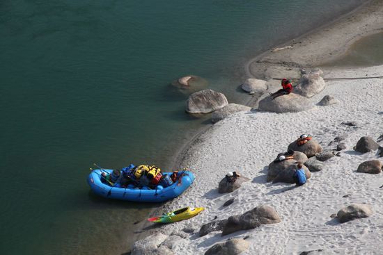 Mittagspause am Strand