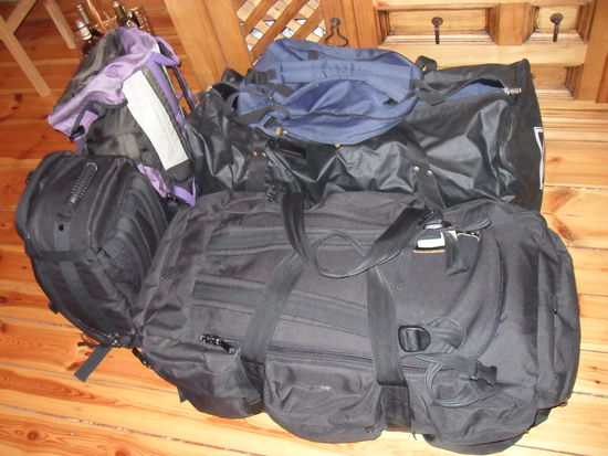 Gepäck für 2 Personen